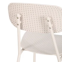 New Drawer ORKA Ensemble table et chaises de jardin 4 personnes en métal