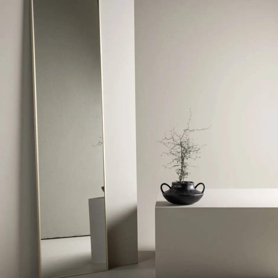 New Venture Home ORLANDO Miroir rectangulaire en aluminium 195x55cm