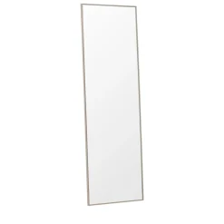 New Venture Home ORLANDO Miroir rectangulaire en aluminium 195x55cm