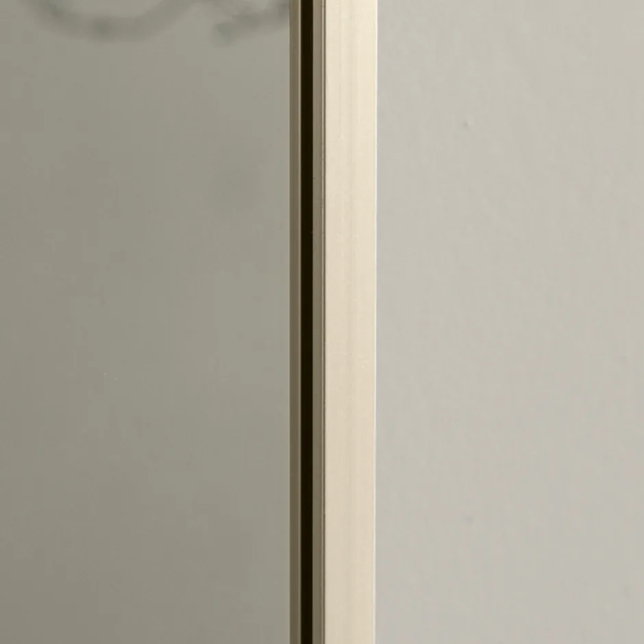 New Venture Home ORLANDO Miroir rectangulaire en aluminium 195x55cm