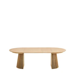 Online House Nordic OSAKA Table à manger extensible 4 à 10 personnes 120-240x120cm en bois