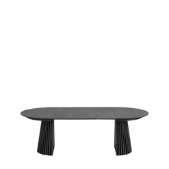 Online House Nordic OSAKA Table à manger extensible 4 à 10 personnes 120-240x120cm en bois