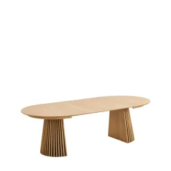 Online House Nordic OSAKA Table à manger extensible 4 à 10 personnes 120-240x120cm en bois