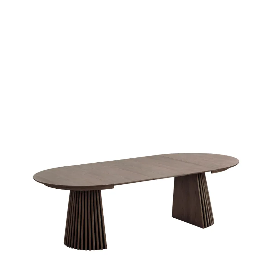 Online House Nordic OSAKA Table à manger extensible 4 à 10 personnes 120-240x120cm en bois