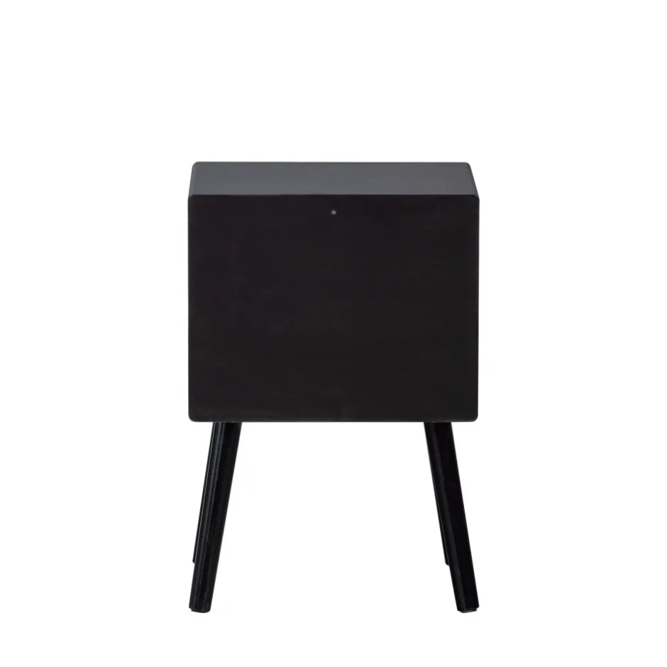 Best Woood OZZY Table de chevet 1 tiroir, 1 niche en bois