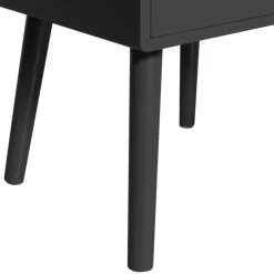Best Woood OZZY Table de chevet 1 tiroir, 1 niche en bois