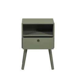Best Woood OZZY Table de chevet 1 tiroir, 1 niche en bois