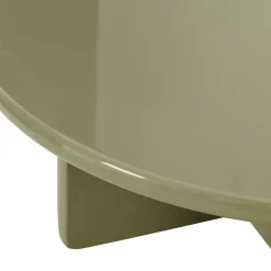 Discount Drawer PALOMA Table basse ronde en bois laqué ø80cm