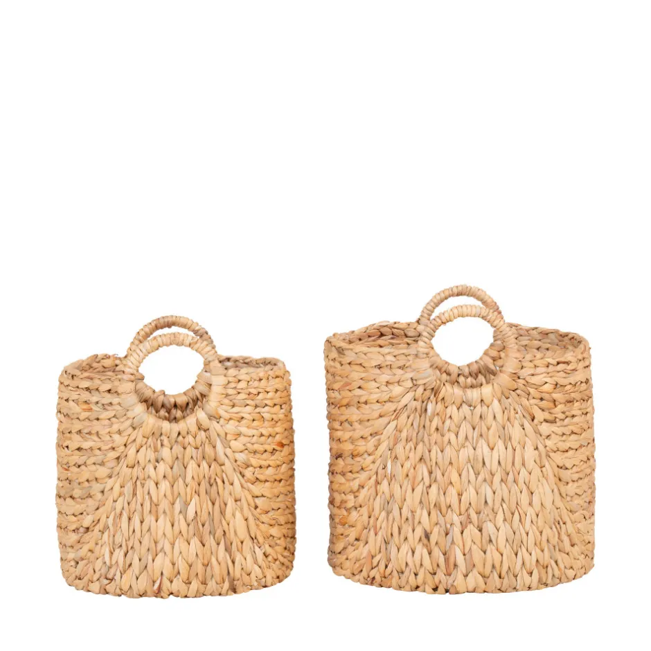 Sale House Nordic PASSO Lot de 2 paniers en jacinthe d’eau