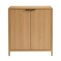 No name PAULA Buffet 2 portes en bois L75cm