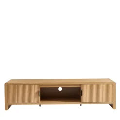 Discount No name PAULA Meuble TV 2 portes en bois L160cm