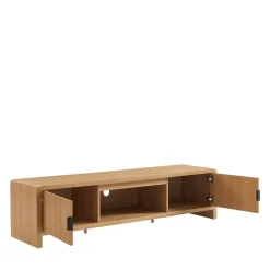 Discount No name PAULA Meuble TV 2 portes en bois L160cm