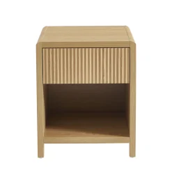 Discount No name PAULA Table de chevet 1 tiroir en bois