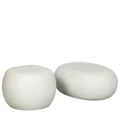 Clearance Vtwonen PEBBLE Table basse organique en fibre d'argile
