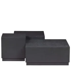 Sale Woood PIM Lot de 3 tables basses en bois