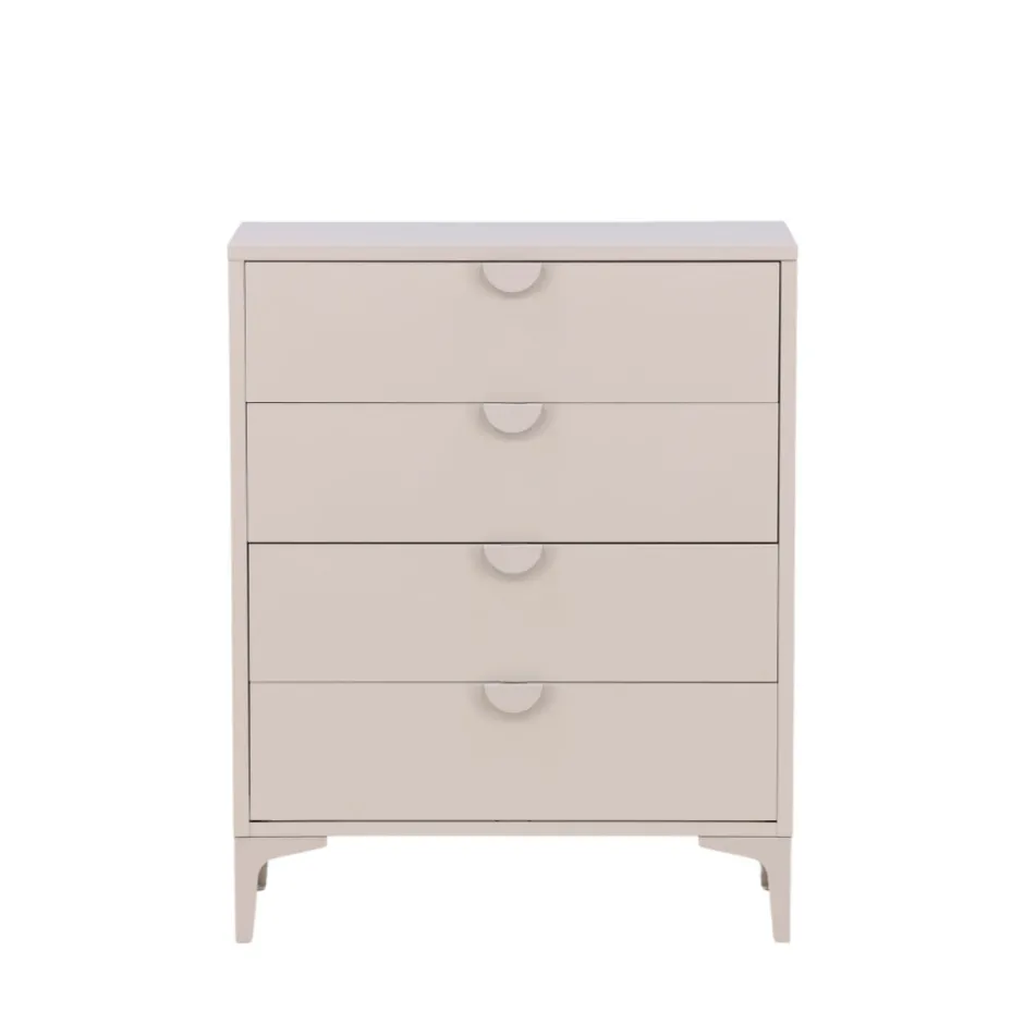 Venture Home PIRING Commode 4 tiroirs en métal L78cm