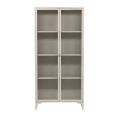 Best Venture Home PIRING Vaisselier 2 portes en verre et métal H190cm