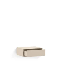 Sale Teulat PLATT Table de chevet 1 tiroir murale en bois
