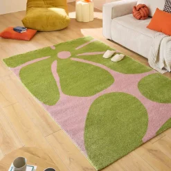 Outlet Drawer POP Tapis vintage à motif floral