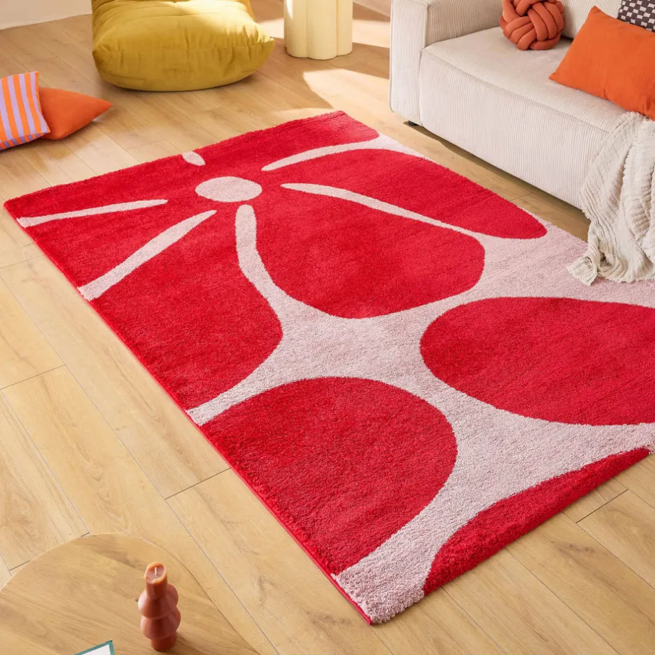 Online Drawer POP Tapis vintage à motif floral