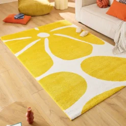 Sale Drawer POP Tapis vintage à motif floral