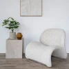 Best House Nordic PRAGUE Table d'appoint effet marbre