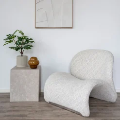 Best House Nordic PRAGUE Table d'appoint effet marbre