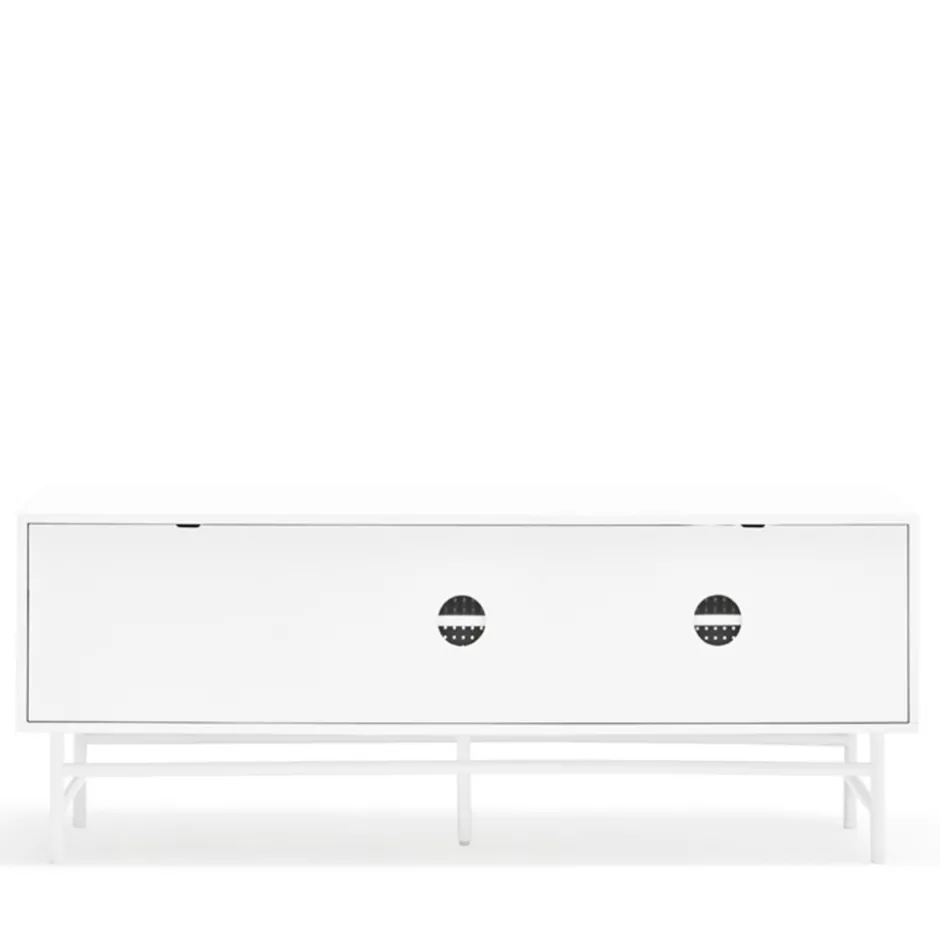New Teulat PUNTO Buffet en bois 2 portes 2 tiroirs L140cm
