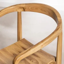 Discount Drawer RADEN Lot de 2 fauteuils de table en teck