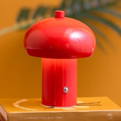 Hot Leitmotiv RETRO SETA Lampe à poser LED sans fil rechargeable