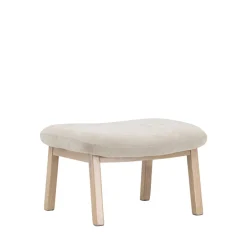 Venture Home RILE Repose-pieds en tissu et bois