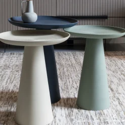 Discount No name RINGAR Table d'appoint ronde en aluminium ø34,5cm