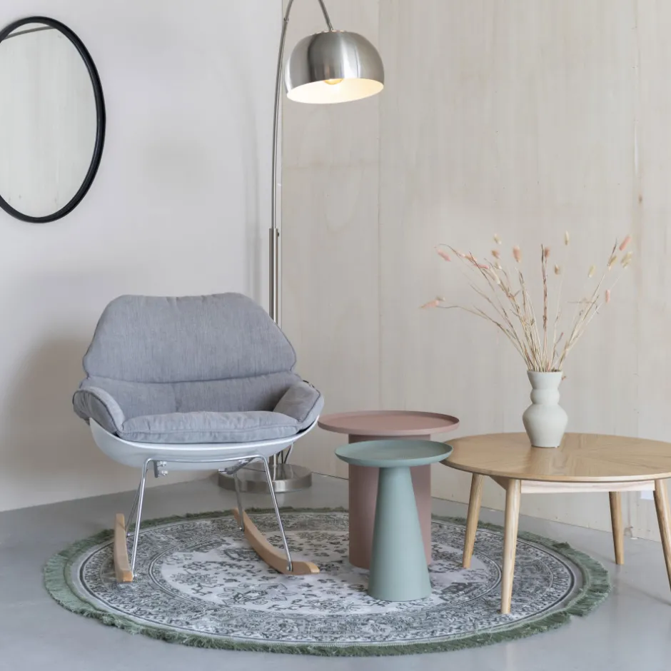 Discount No name RINGAR Table d'appoint ronde en aluminium ø34,5cm