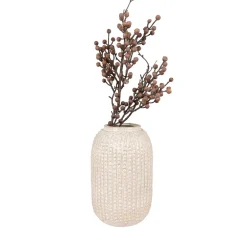 Discount House Nordic RIVAS Vase en grès H25,5cm