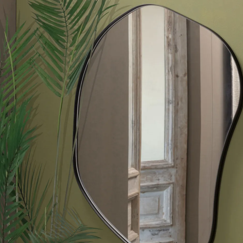 Discount Woood ROMEE Miroir de forme organique 100x70cm