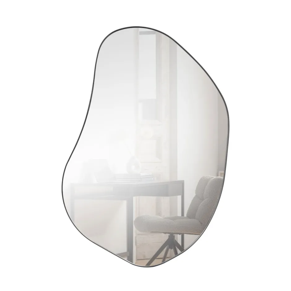 Discount Woood ROMEE Miroir de forme organique 100x70cm