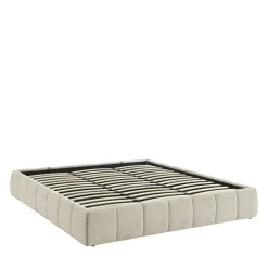 Online No name ROMEO Lit coffre en tissu chenille 180x200cm