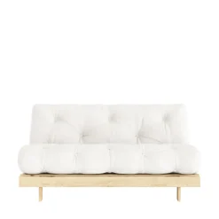 Online Karup Design ROOTS Canapé convertible 160x200cm en bois naturel et tissu