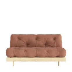 Online Karup Design ROOTS Canapé convertible 160x200cm en bois naturel et tissu
