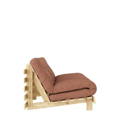 Online Karup Design ROOTS Canapé convertible 160x200cm en bois naturel et tissu