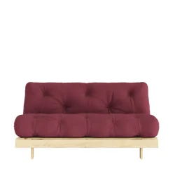 Online Karup Design ROOTS Canapé convertible 160x200cm en bois naturel et tissu