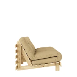 Online Karup Design ROOTS Canapé convertible 160x200cm en bois naturel et tissu
