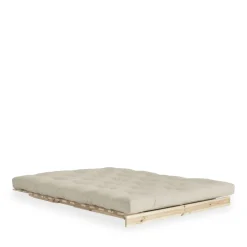 Karup Design ROOTS Canapé convertible 140x200cm en bois naturel et tissu