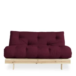 Karup Design ROOTS Canapé convertible 140x200cm en bois naturel et tissu