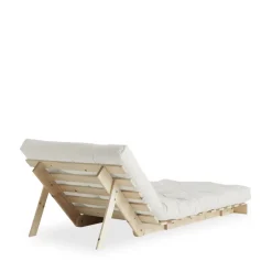Hot Karup Design ROOTS Fauteuil convertible 90x200cm en bois naturel et tissu