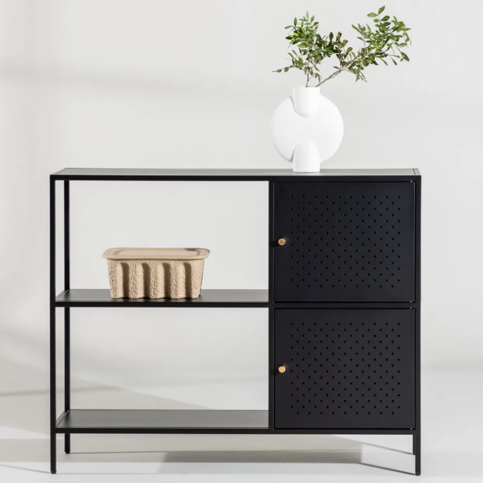 Discount Venture Home SALTA Buffet 2 portes en métal L100cm