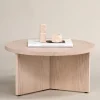 Online Vind SALTO Table basse ronde en bois ø85cm