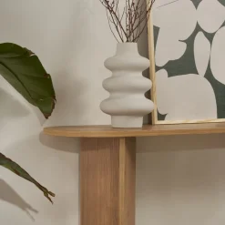 Sale Drawer SAM Console ovale en bois L150cm