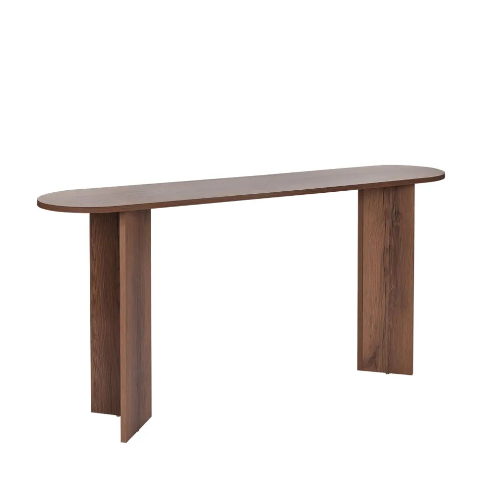 Sale Drawer SAM Console ovale en bois L150cm
