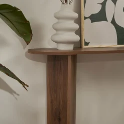 Sale Drawer SAM Console ovale en bois L150cm